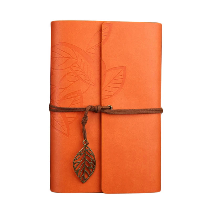 Notebook Diary Notepad PU Leather Spiral Literature Note Book Paper Replaceable Journal Planners School Stationery Gift