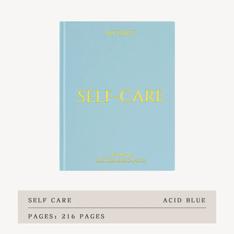 365 Days of Self-Care Notebook A5 Linen Planner This Weekly Monthly Daily Planner for Business To Do List Agenda Notepad