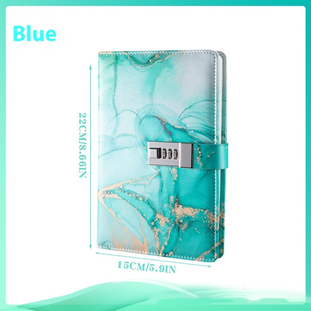 A5 Password-protected Noteboy Diary With Lock Creative Trend Journal Book Student Notepad Stationery Notebook