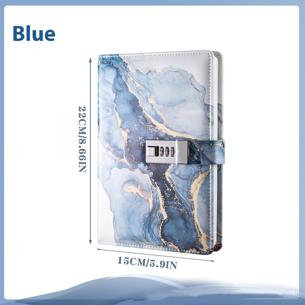 A5 Password-protected Noteboy Diary With Lock Creative Trend Journal Book Student Notepad Stationery Notebook