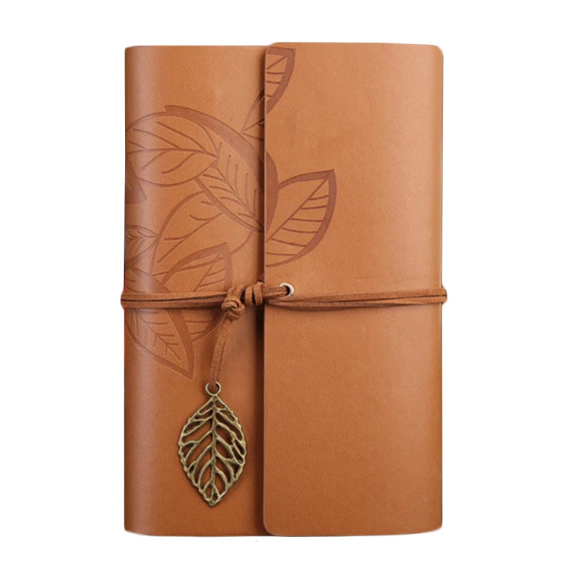 Notebook Diary Notepad PU Leather Spiral Literature Note Book Paper Replaceable Journal Planners School Stationery Gift