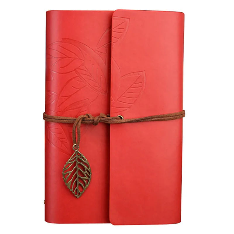 Notebook Diary Notepad PU Leather Spiral Literature Note Book Paper Replaceable Journal Planners School Stationery Gift