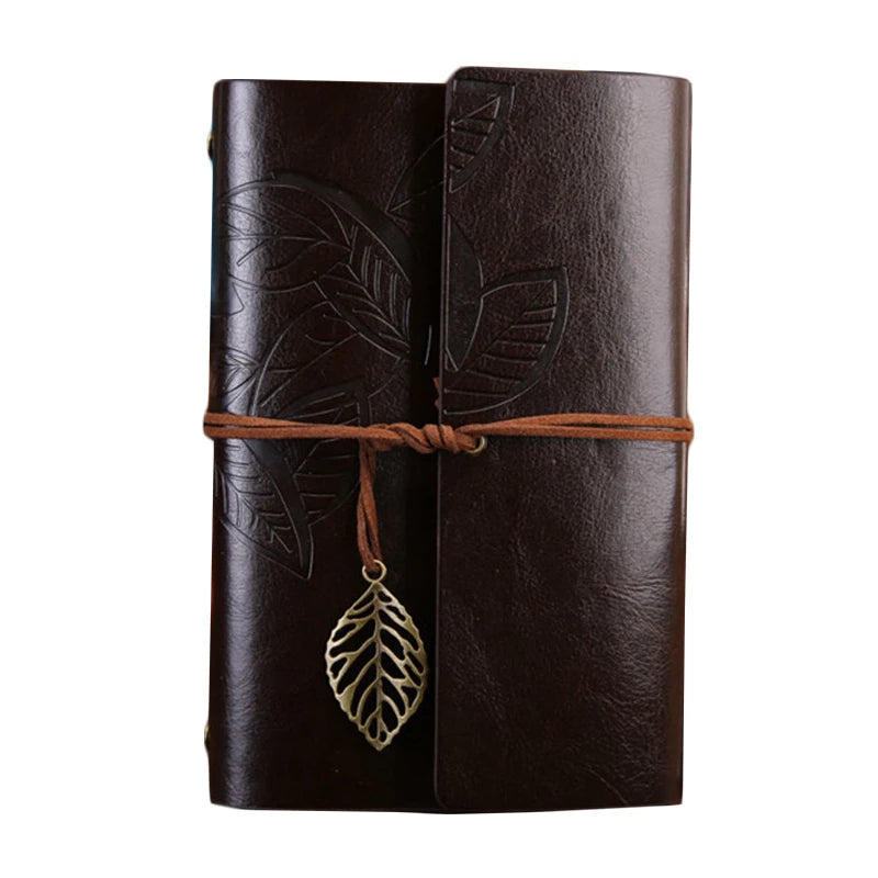 Notebook Diary Notepad PU Leather Spiral Literature Note Book Paper Replaceable Journal Planners School Stationery Gift