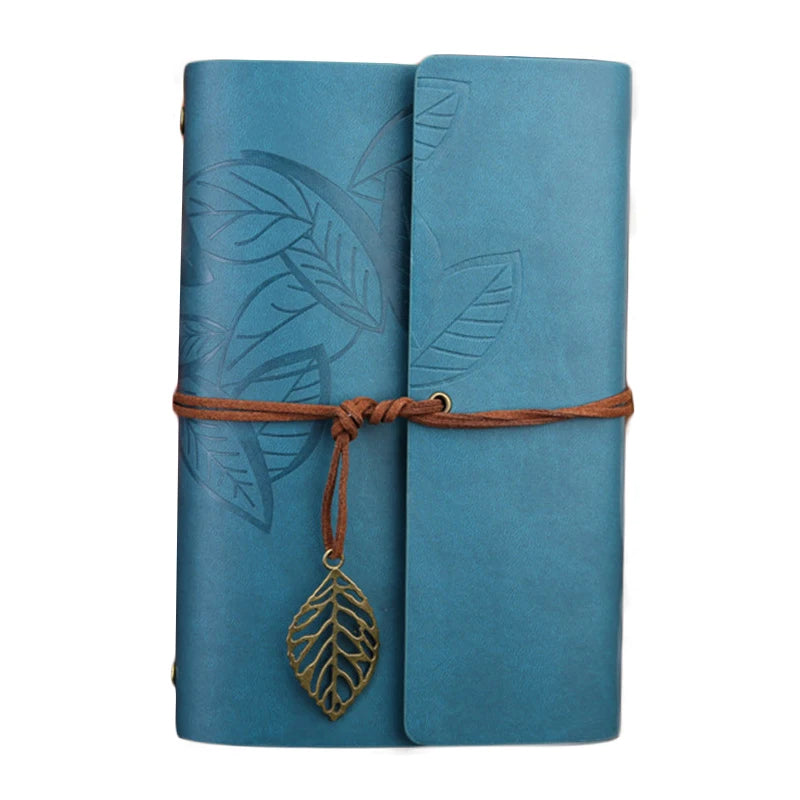 Notebook Diary Notepad PU Leather Spiral Literature Note Book Paper Replaceable Journal Planners School Stationery Gift