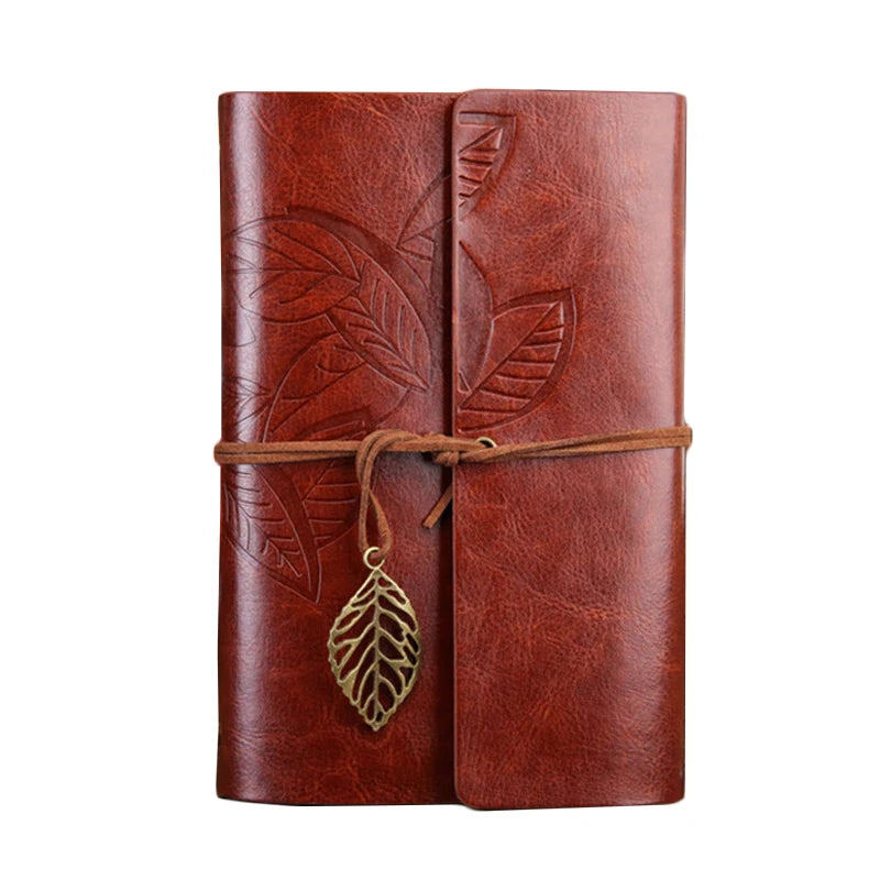 Notebook Diary Notepad PU Leather Spiral Literature Note Book Paper Replaceable Journal Planners School Stationery Gift