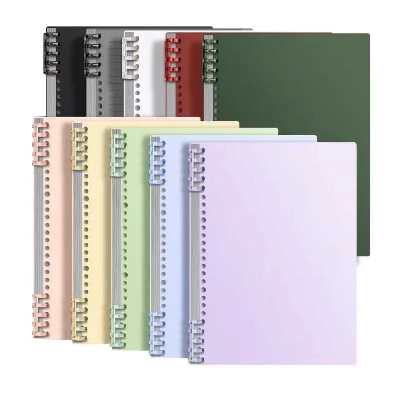 B5 Notebook 60Sheet Replaceable Refill Loose Leaf Spiral Binder Paper Index Writing Book Stationery For Office School Supplies