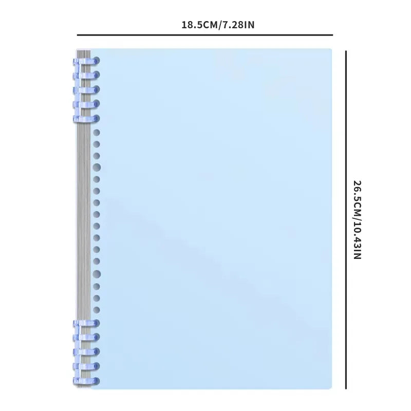 B5 Notebook 60Sheet Replaceable Refill Loose Leaf Spiral Binder Paper Index Writing Book Stationery For Office School Supplies