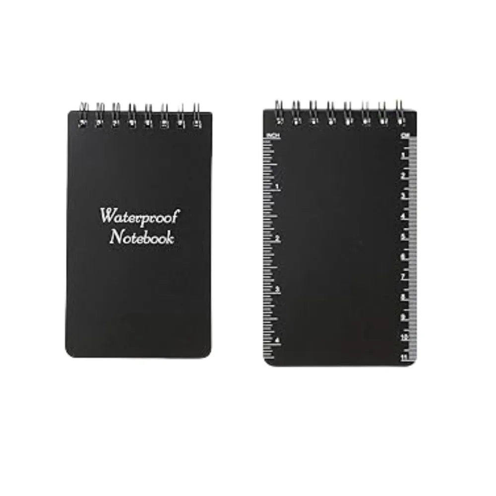 Waterproof Small Notebook Tactical All Weather Pocket Notepads Mini Spiral Memo Pad Note Pads For Outdoor Home Office School Gif