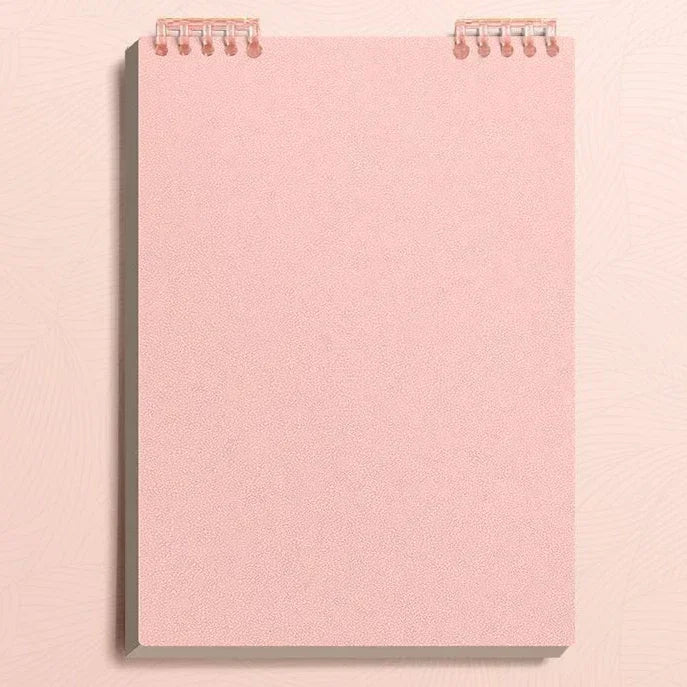 A5 60 Sheets Thick Notebook Spiral Binding Loose-leaf Notebooks with Lines Pages for Students School Office Stationery Supplies