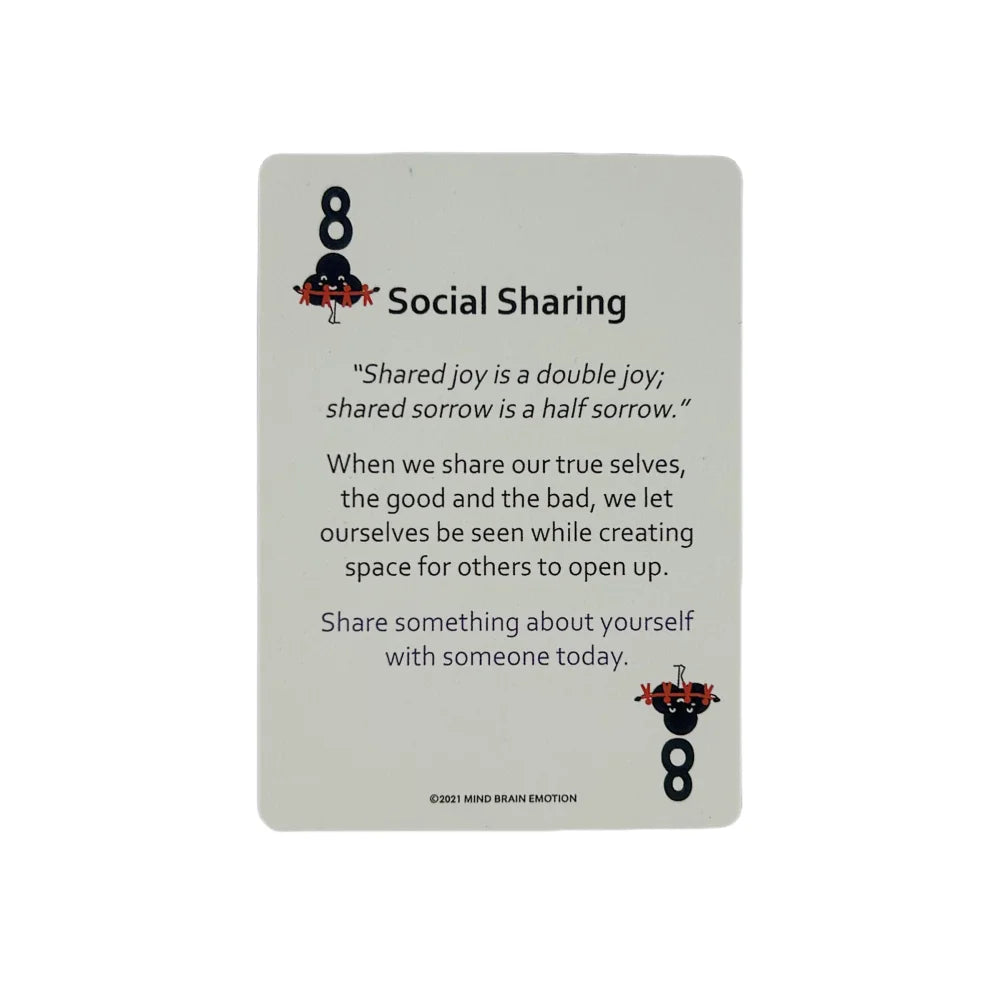 52 Essential Coping Skills Cards Game Exercises for Stress and Anxiety Relief Flourish In Life Board Game Deck For Party