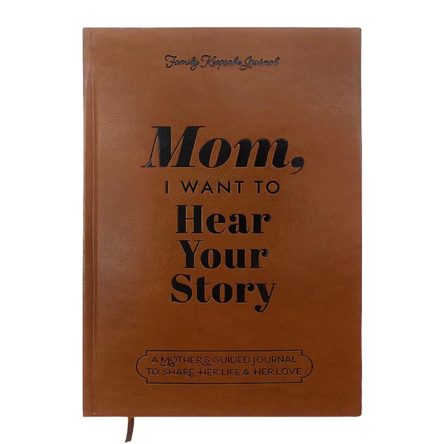 Mom, I want to hear your story, Mom's guide journal to share her thoughts and memories, the gift of meaningful diary for mom