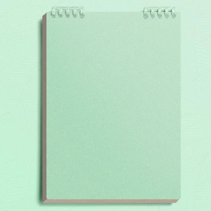 A5 60 Sheets Thick Notebook Spiral Binding Loose-leaf Notebooks with Lines Pages for Students School Office Stationery Supplies