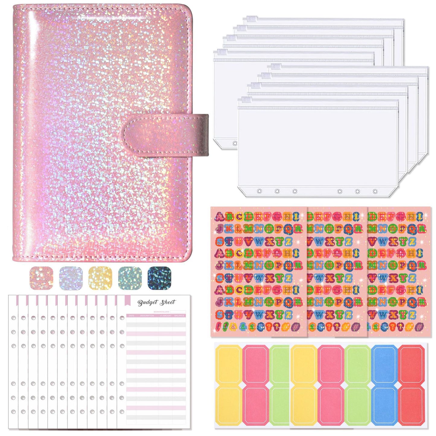 Creative Journal A6 Clip Notebook Journal Book