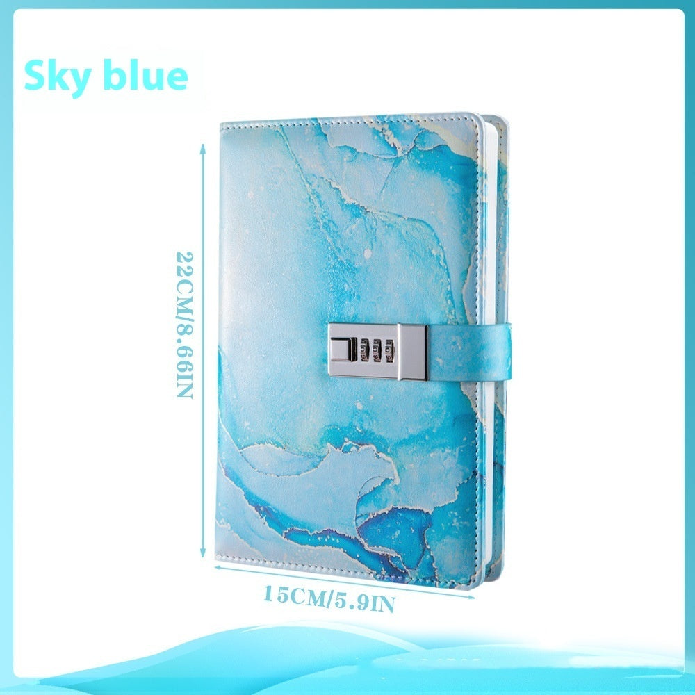 A5 Password-protected Noteboy Diary With Lock Creative Trend Journal Book Student Notepad Stationery Notebook